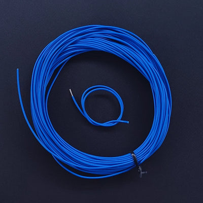 Wire 1×0.14 mm², blue