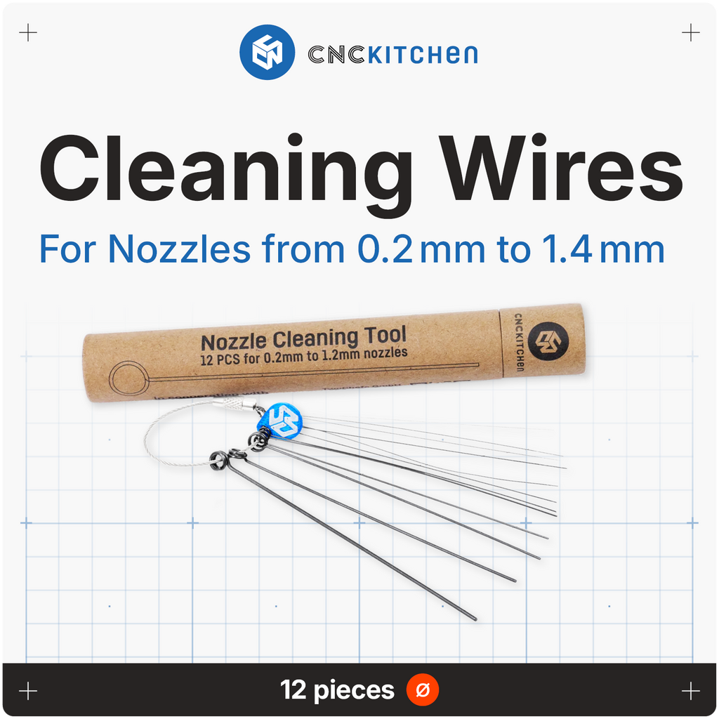 CNCKitchen - Nozzle Cleaning Wires