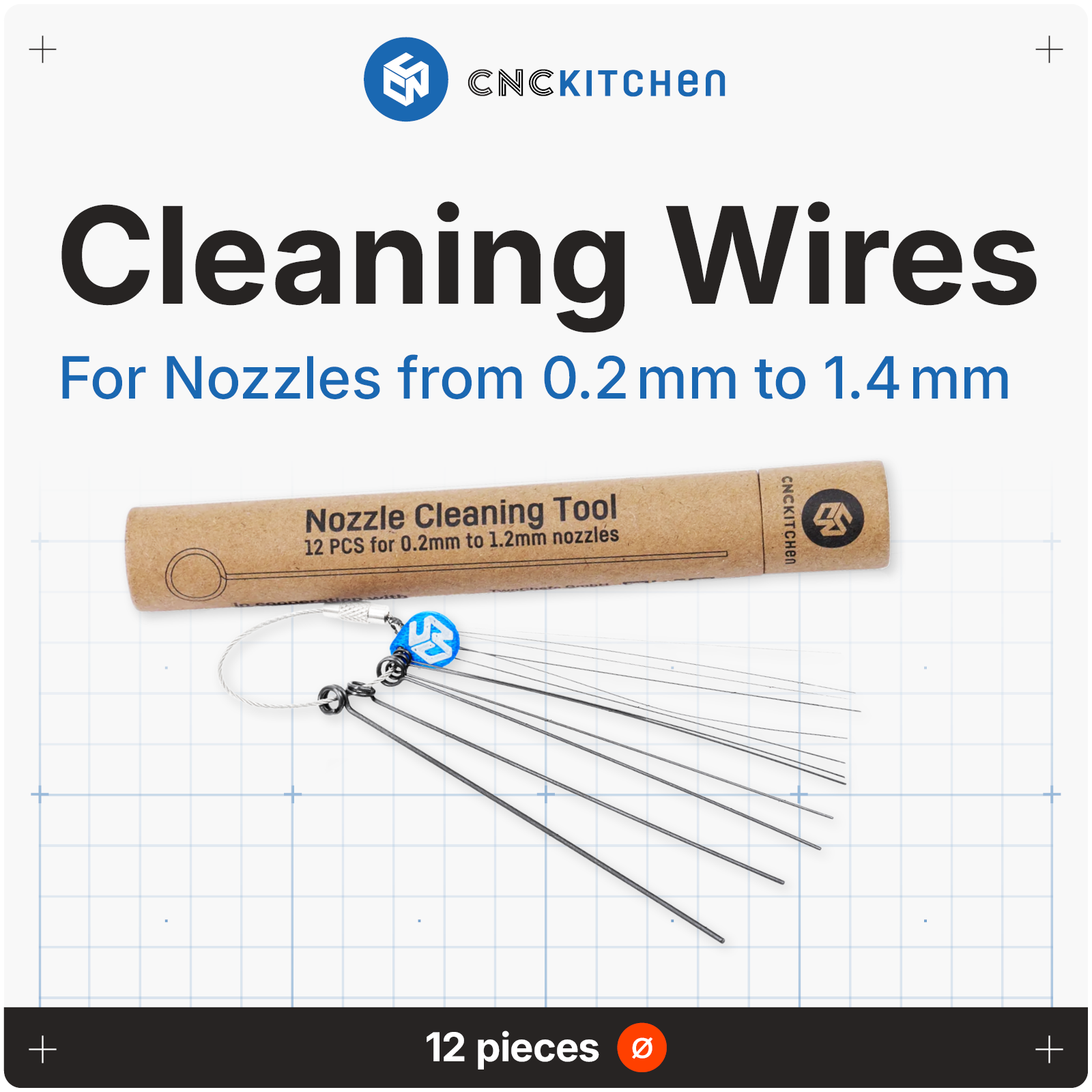 CNCKitchen - Nozzle Cleaning Wires