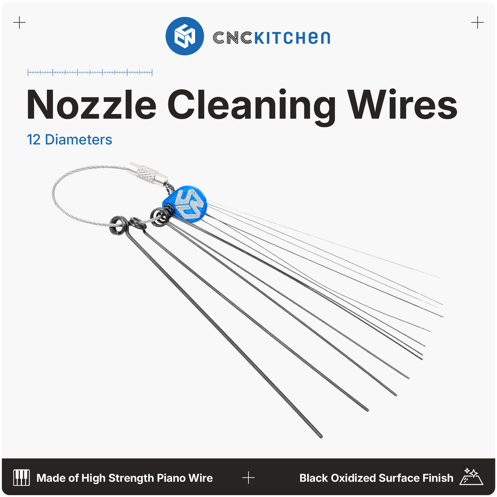 CNCKitchen - Nozzle Cleaning Wires