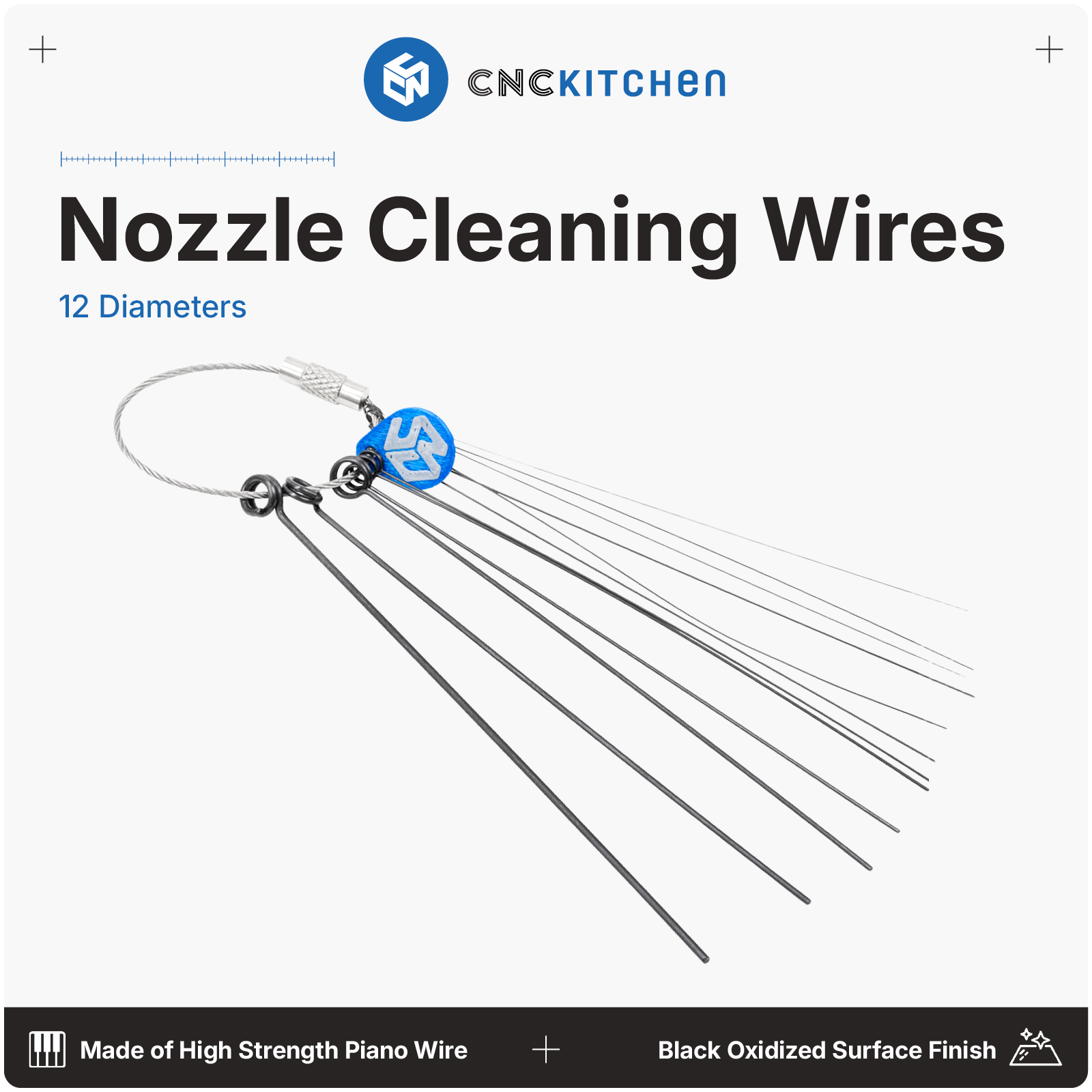 CNCKitchen - Nozzle Cleaning Wires