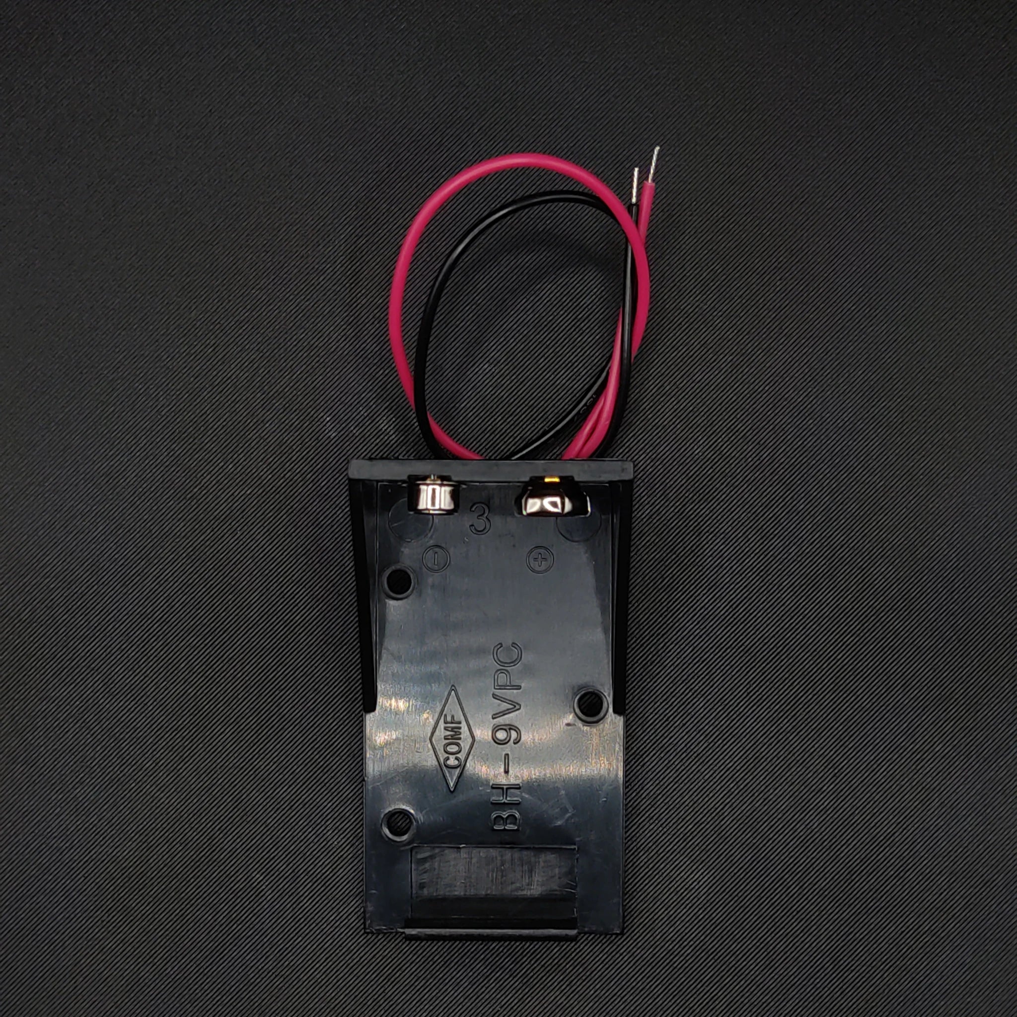 9V Battery Holder with Wire Leads