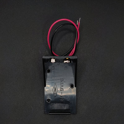 9V Battery Holder with Wire Leads